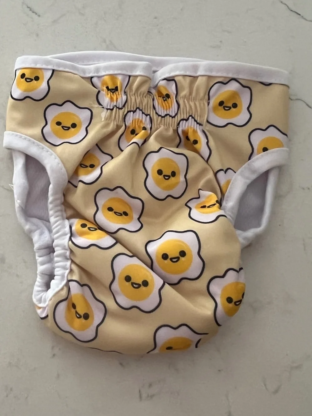 Doggy Washable/Reusable Diapers Set of Three Size small multiple colors